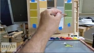 Ricky Mujica teaches oil painting