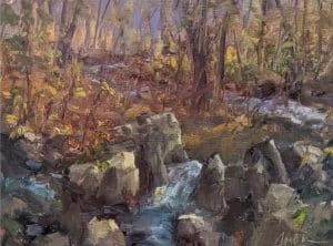 Jonathan McPhillips plein air demo painting