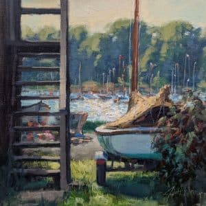 Jonathan McPhillips plein air painting demo