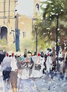 Steve Griggs watercolor painting