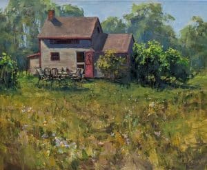 Jonathan McPhillips plein air workshop demo