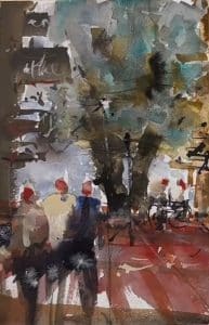 Steve Griggs watercolor demonstration