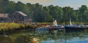 Jonathan McPhillips plein air painting